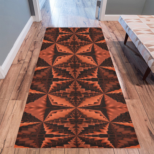 Exx Pattern Area Rug 9'6''x3'3''