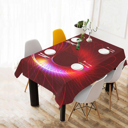 flexing light Cotton Linen Tablecloth 60" x 90"