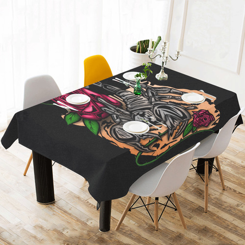 Zodiac - Scorpio Cotton Linen Tablecloth 60"x 104"