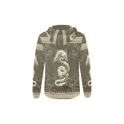 Chinese dragon All Over Print Full Zip Hoodie for Kid (Model H14)