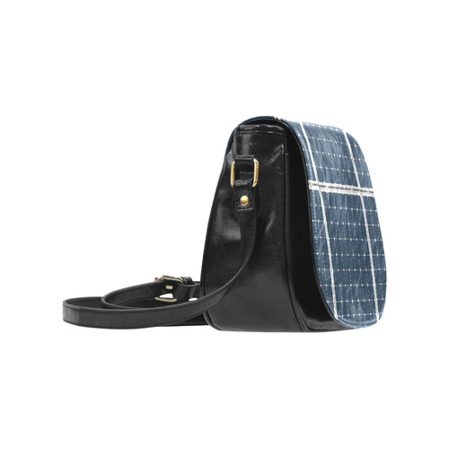 Solar Technology Power Panel Battery Energy Cell Classic Saddle Bag/Small (Model 1648)