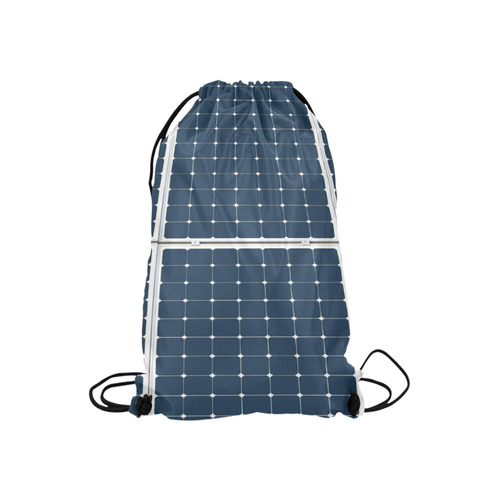 Solar Technology Power Panel Battery Energy Cell Small Drawstring Bag Model 1604 (Twin Sides) 11"(W) * 17.7"(H)