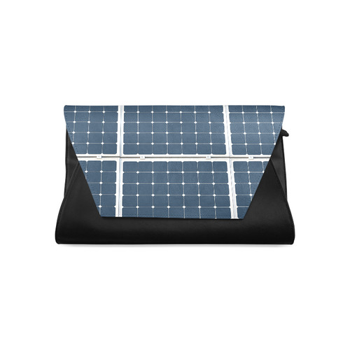 Solar Technology Power Panel Battery Energy Cell Clutch Bag (Model 1630)