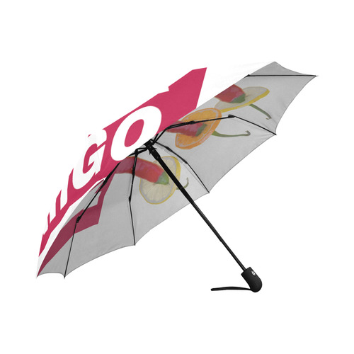 Hola Amigo Three Red Chili Peppers Friend Funny Auto-Foldable Umbrella (Model U04)