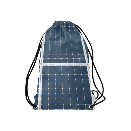 Solar Technology Power Panel Battery Energy Cell Small Drawstring Bag Model 1604 (Twin Sides) 11"(W) * 17.7"(H)