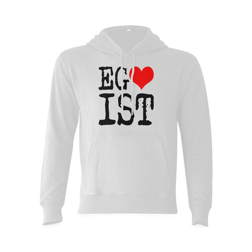 Egoist Red Heart Black Funny Cool Laugh Chic Oceanus Hoodie Sweatshirt (Model H03)
