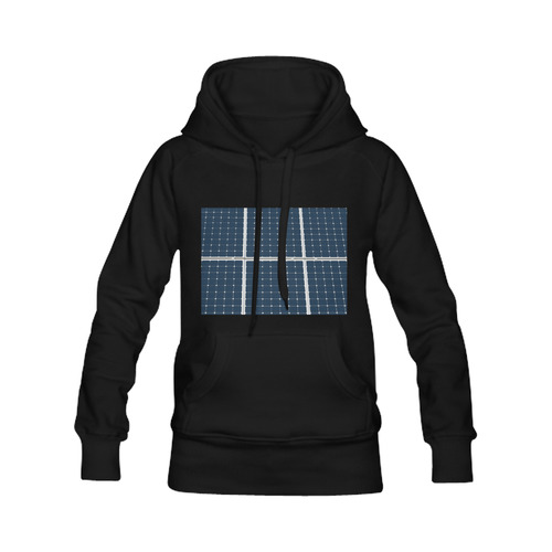 Solar Technology Power Panel Battery Photovoltaic Women's Classic Hoodies (Model H07)