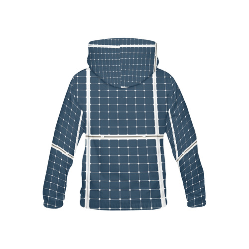 Solar Technology Power Panel Battery Sun Energy All Over Print Hoodie for Kid (USA Size) (Model H13)