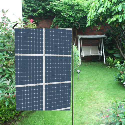 Solar Technology Power Panel Battery Photovoltaic Garden Flag 28''x40'' （Without Flagpole）