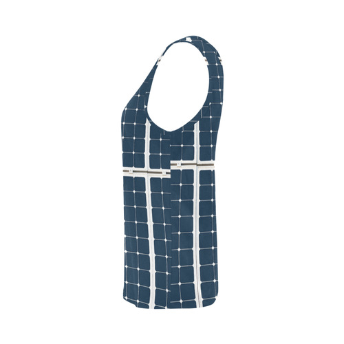 Solar Technology Power Panel Battery Sun Energy All Over Print Tank Top for Women (Model T43)