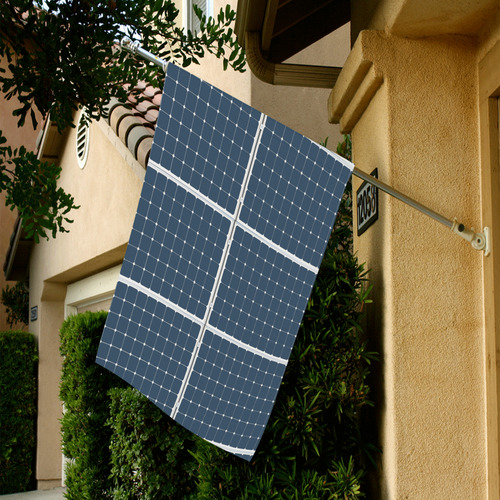 Solar Technology Power Panel Battery Photovoltaic Garden Flag 28''x40'' （Without Flagpole）