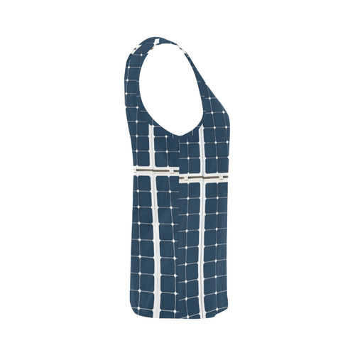 Solar Technology Power Panel Battery Sun Energy All Over Print Tank Top for Women (Model T43)