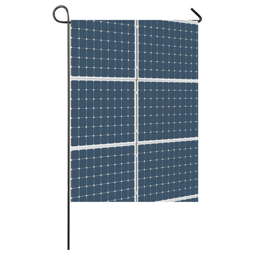 Solar Technology Power Panel Battery Photovoltaic Garden Flag 28''x40'' （Without Flagpole）