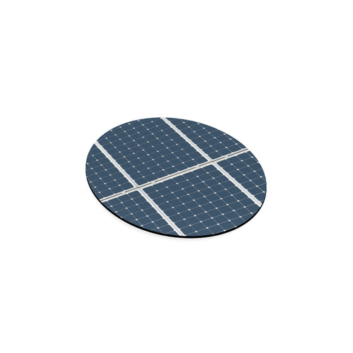 Solar Technology Power Panel Battery Energy Cell Round Coaster