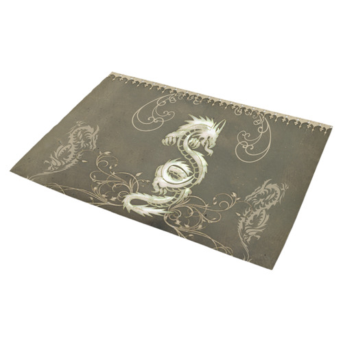 Chinese dragon Azalea Doormat 30" x 18" (Sponge Material)