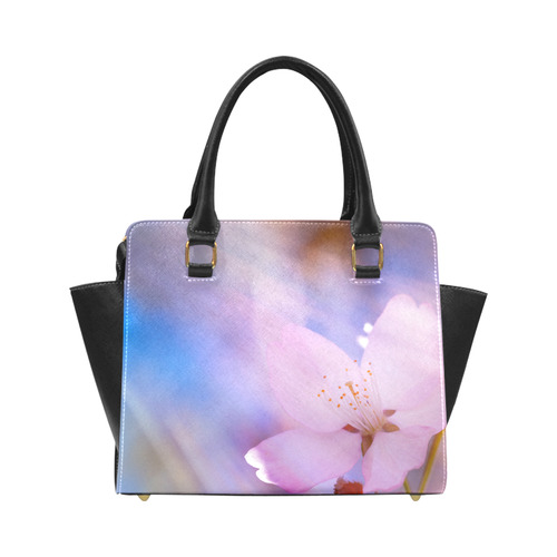 Sakura Cherry Blossom Spring Heaven Light Beauty Classic Shoulder Handbag (Model 1653)