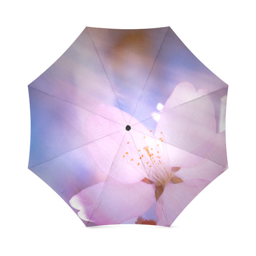 Sakura Cherry Blossom Spring Heaven Light Beauty Foldable Umbrella (Model U01)