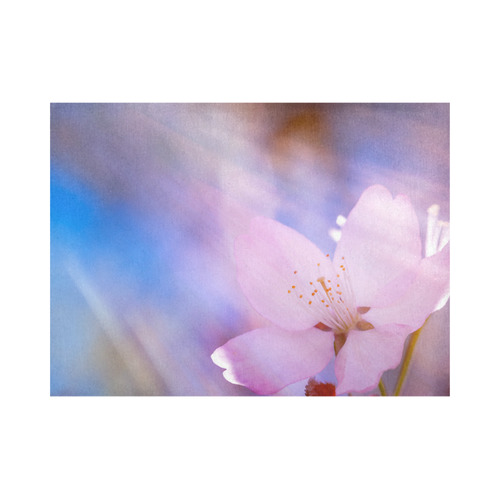 Sakura Cherry Blossom Spring Heaven Light Beauty Placemat 14’’ x 19’’ (Set of 2)
