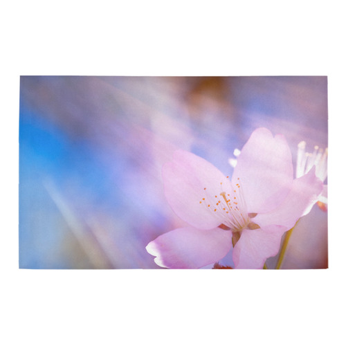 Sakura Cherry Blossom Spring Heaven Light Beauty Bath Rug 20''x 32''