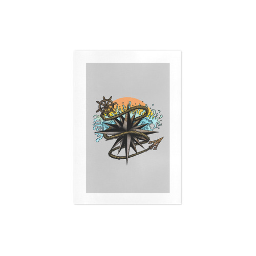 Nautical Splash Art Print 7‘’x10‘’