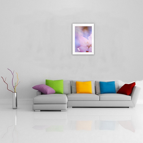 Sakura Cherry Blossom Spring Heaven Light Pink Art Print 16‘’x23‘’