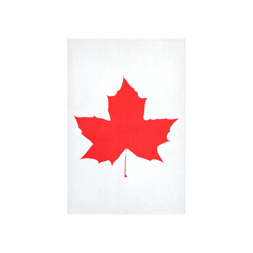 Maple Leaf Canada Autumn Red Fall Flora Nature Cotton Linen Wall Tapestry 40"x 60"