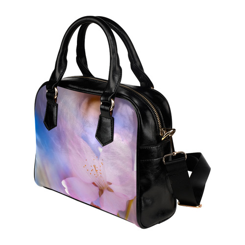 Sakura Cherry Blossom Spring Heaven Light Beauty Shoulder Handbag (Model 1634)