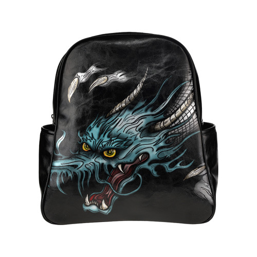 Threadless_Dragon Soar Multi-Pockets Backpack (Model 1636)