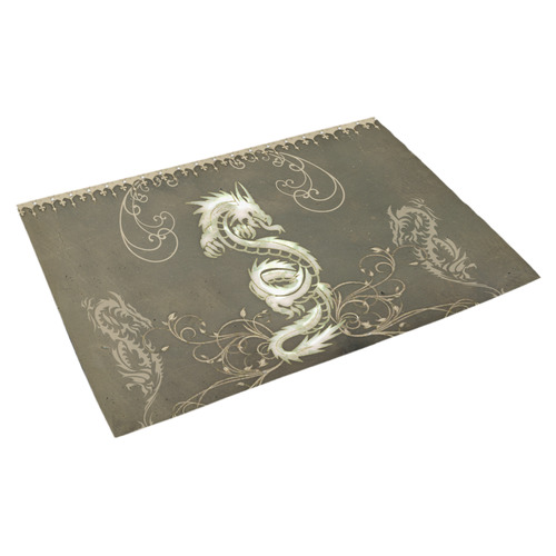 Chinese dragon Azalea Doormat 30" x 18" (Sponge Material)