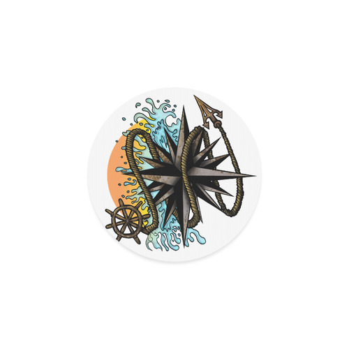 Nautical Splash Round Coaster