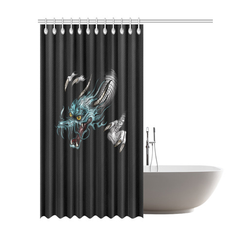 Dragon Soar Shower Curtain 69"x84"