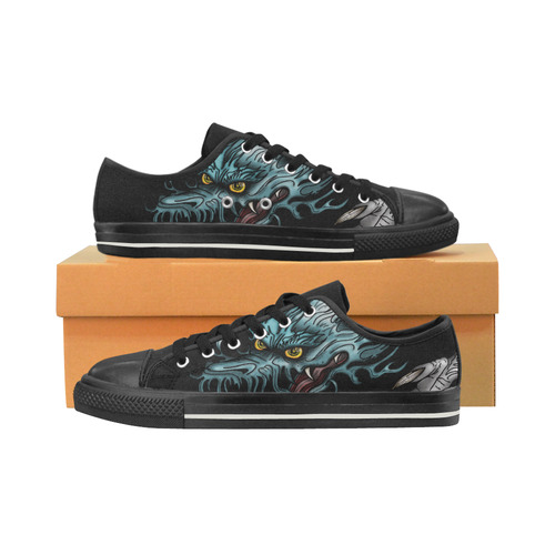 Dragon Soar Women's Classic Canvas Shoes (Model 018)