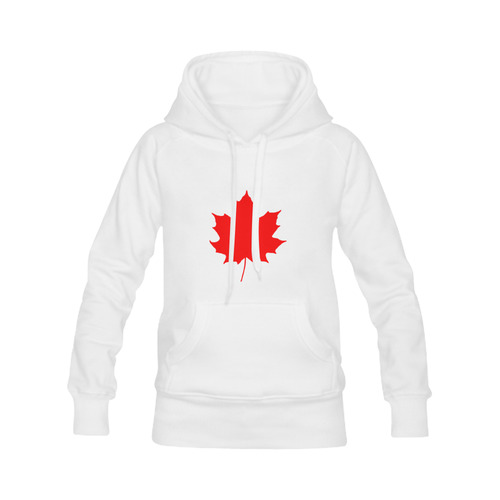 Maple Leaf Canada Autumn Red Fall Flora Beautiful Men's Classic Hoodie (Remake) (Model H10)