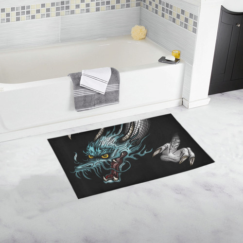 Dragon Soar Bath Rug 16''x 28''