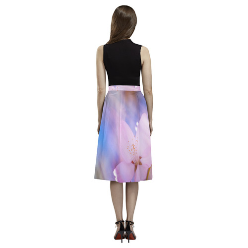 Sakura Cherry Blossom Spring Heaven Light Beauty Aoede Crepe Skirt (Model D16)