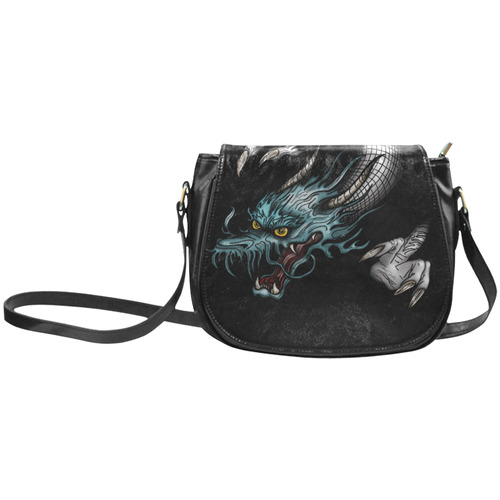 Threadless_Dragon Soar Classic Saddle Bag/Small (Model 1648)