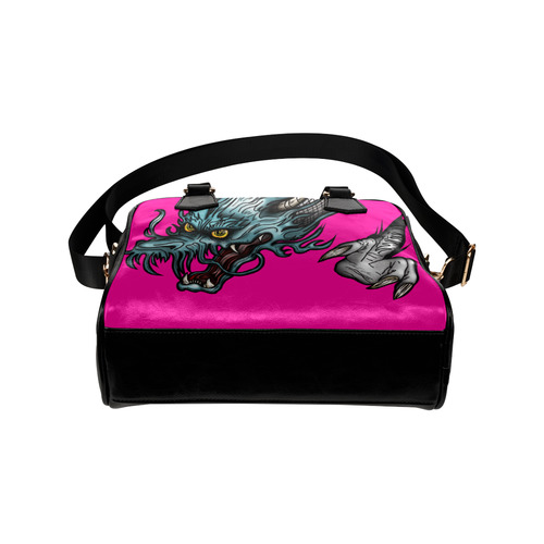 Threadless_Dragon Soar Shoulder Handbag (Model 1634)