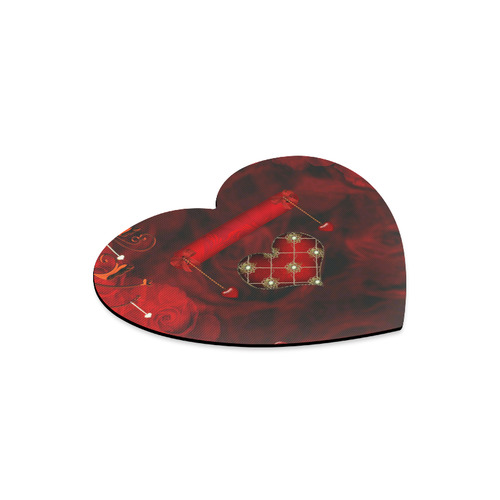 Beautiful heart Heart-shaped Mousepad