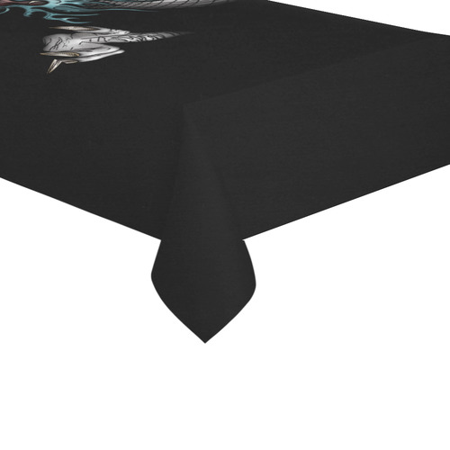 Dragon Soar Cotton Linen Tablecloth 60"x120"