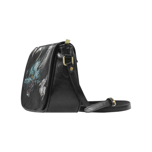 Threadless_Dragon Soar Classic Saddle Bag/Small (Model 1648)