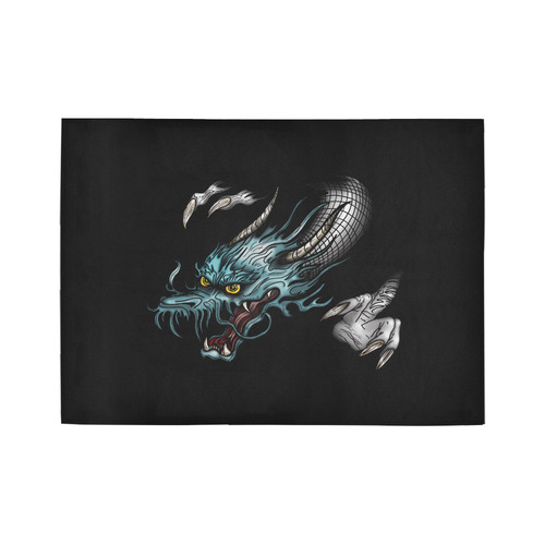 Dragon Soar Area Rug7'x5'