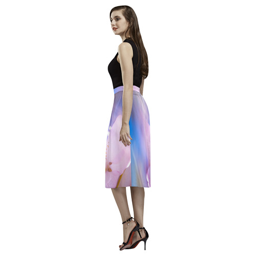 Sakura Cherry Blossom Spring Heaven Light Beauty Aoede Crepe Skirt (Model D16)