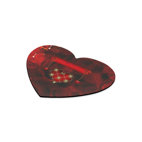 Beautiful heart Heart-shaped Mousepad