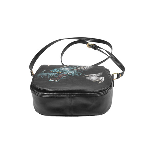 Threadless_Dragon Soar Classic Saddle Bag/Small (Model 1648)