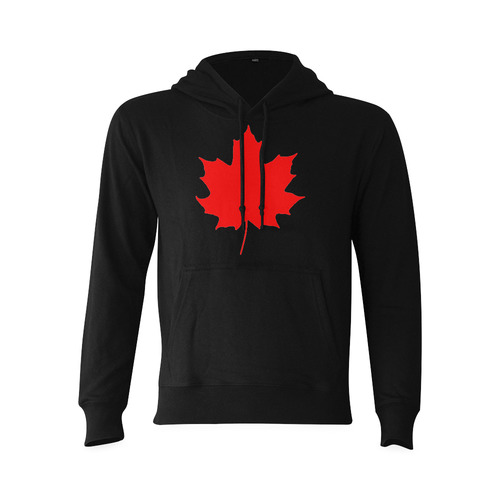 Maple Leaf Canada Autumn Red Fall Flora Beautiful Oceanus Hoodie Sweatshirt (Model H03)