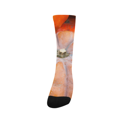 Pumpkin Halloween Thanksgiving Crop Holiday Cool Trouser Socks