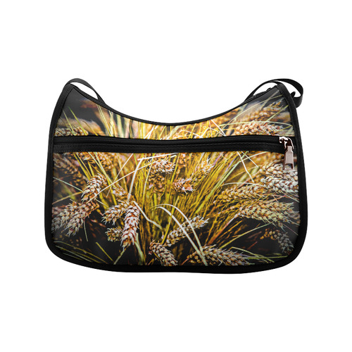 Grain Wheat wheatear Autumn Crop Thanksgiving Crossbody Bags (Model 1616)