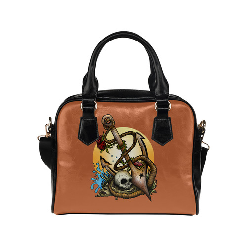 Anchored Shoulder Handbag (Model 1634)