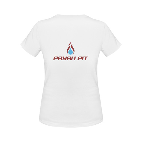 Fayah Fit ladies did you die tee white Women's Classic T-Shirt (Model T17）