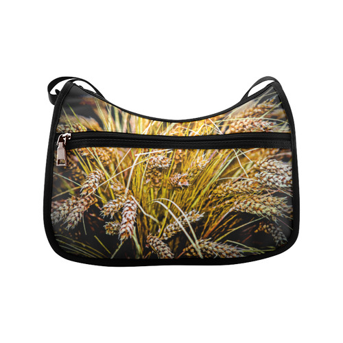 Grain Wheat wheatear Autumn Crop Thanksgiving Crossbody Bags (Model 1616)